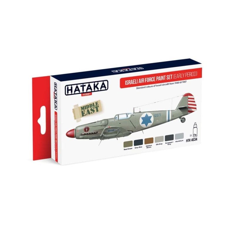 Hataka Red Line Paint Set - Airforce Early HTK-AS34