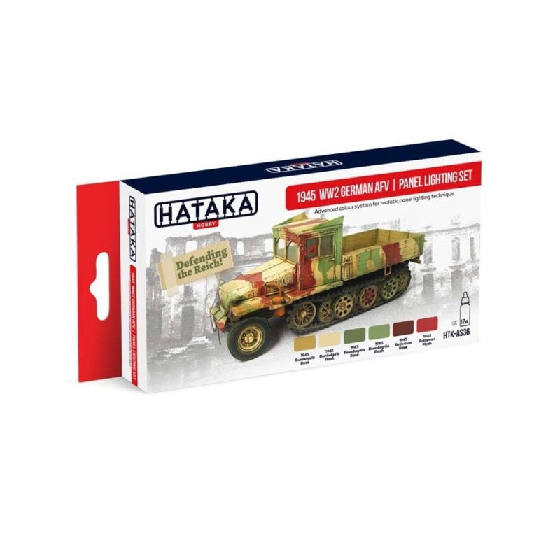 Hataka Red Line Paint Set - German Airforce Lighting HTK-AS36