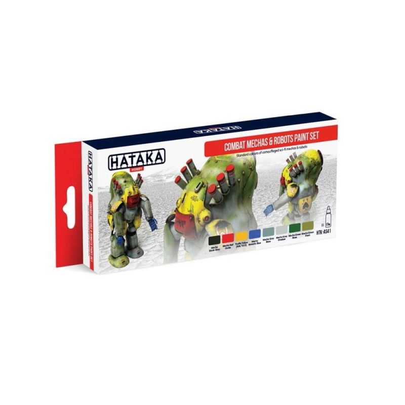 Hataka Red Line Paint Set - Mechas & Robots HTK-AS41