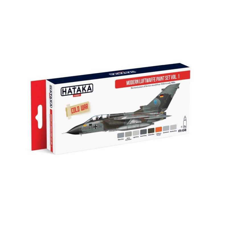 Hataka Red Line Paint Set - Luftwaffe Vol.1 HTK-AS48