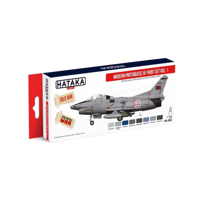 Hataka Red Line Paint Set - Portugese Airforce HTK-AS56