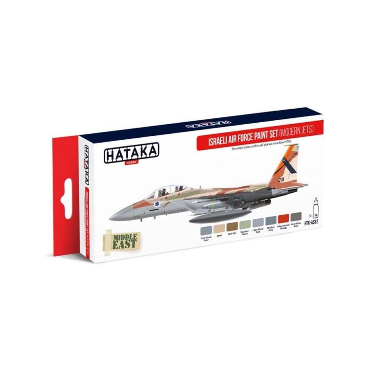 Hataka Red Line Paint Set - Airforce Moder HTK-AS62