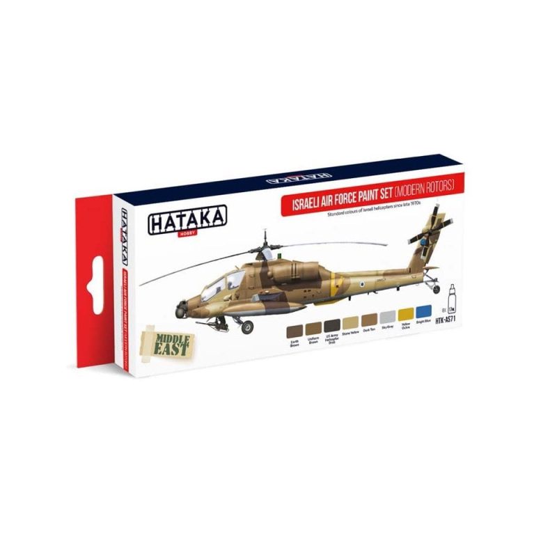 Hataka Red Line Paint Set - Airforce HTK-AS71