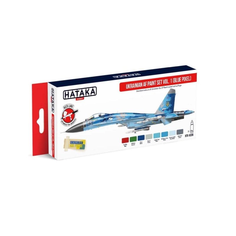 Hataka Red Line Paint Set - Airforce Vol.1 HTK-AS96