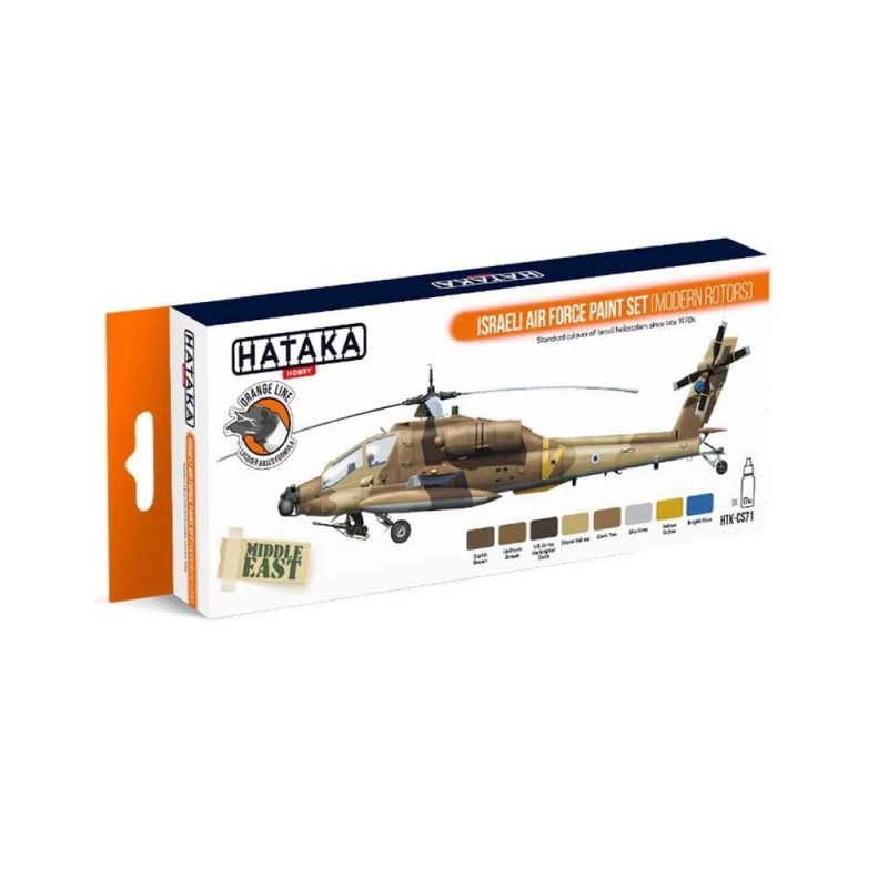 Hataka Orange Line Paint Set - Airforce Modern Rotors HTK-CS71