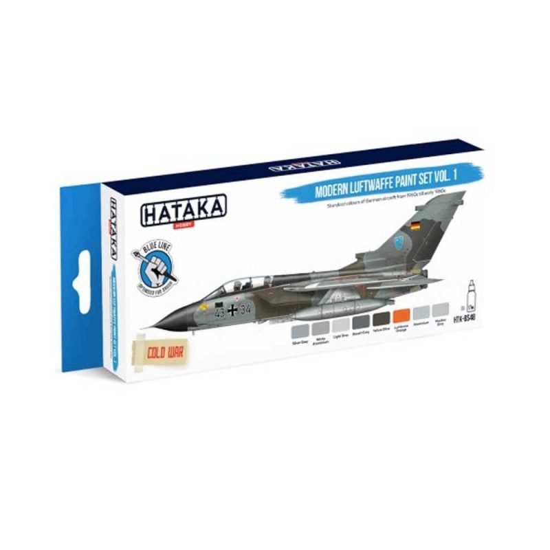 Hataka Blue Line Paint Set - Luftwaffe v1 HTK-BS48