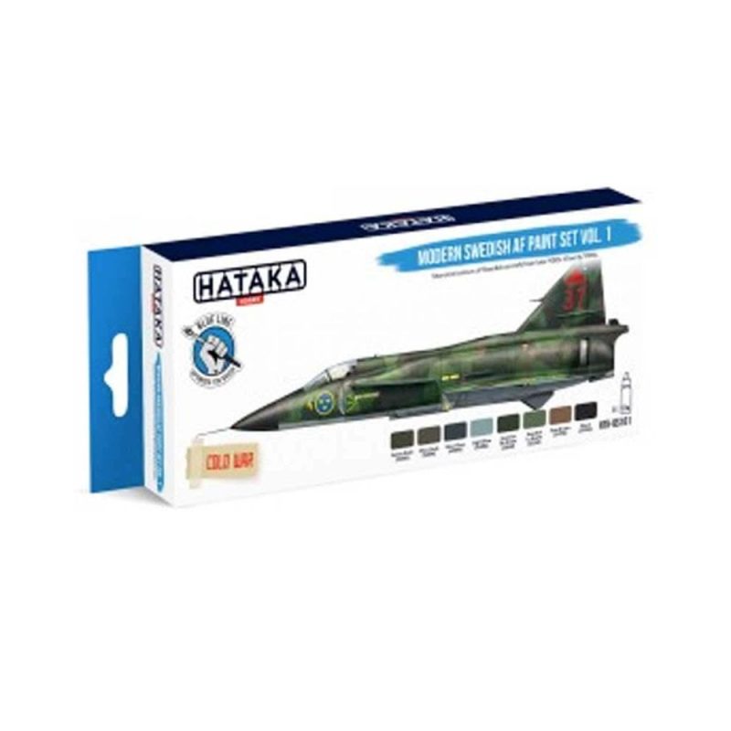 Hataka Blue Line Paint Set - Swedish AF v1 HTK-BS101