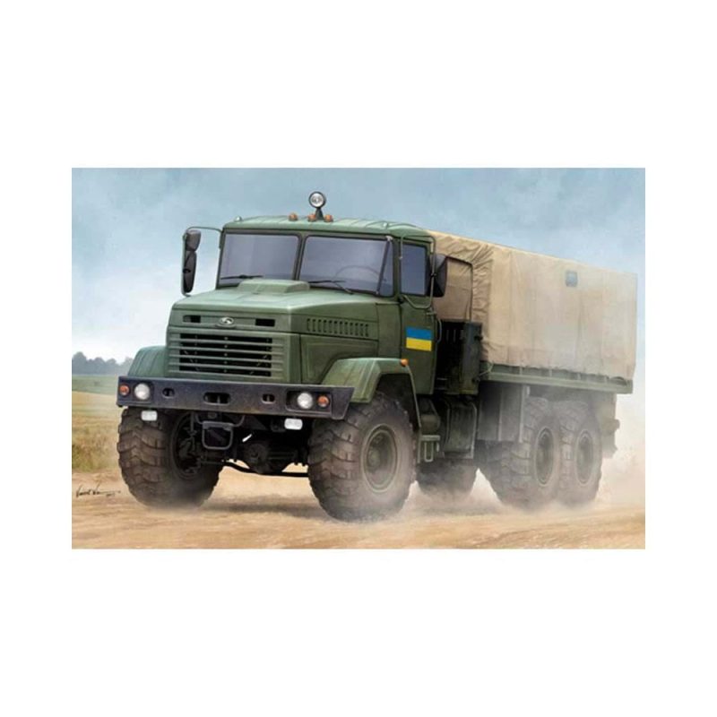 1/35 Ukraine KrAZ-6322 Soldier Cargo Truck Hobbyboss 85512