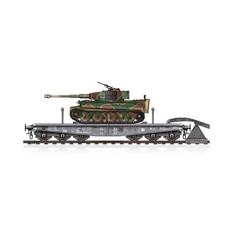 1/72 Schwere Plattformwagen Type SSyms 80 Hobbyboss 82934