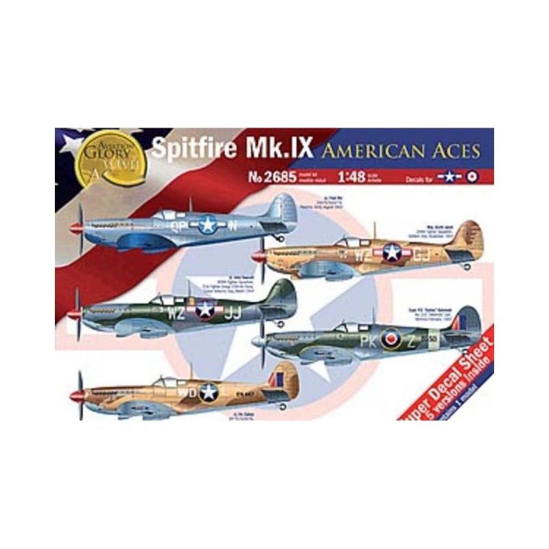 Italeri Supermarine Spitfire MKIX American Aces (1/48) 2685