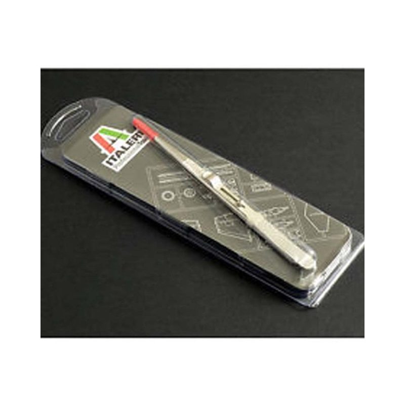 Italeri Fine Serrated Locking Tweezers A50821