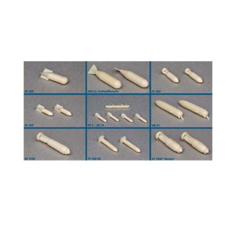 Italeri WWII German Aircraft Weapons (1/72) 26102