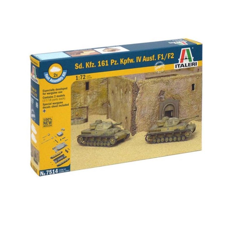 Italeri SD KFZ 161 PZ KPFW IV F1 (1/72) 7514