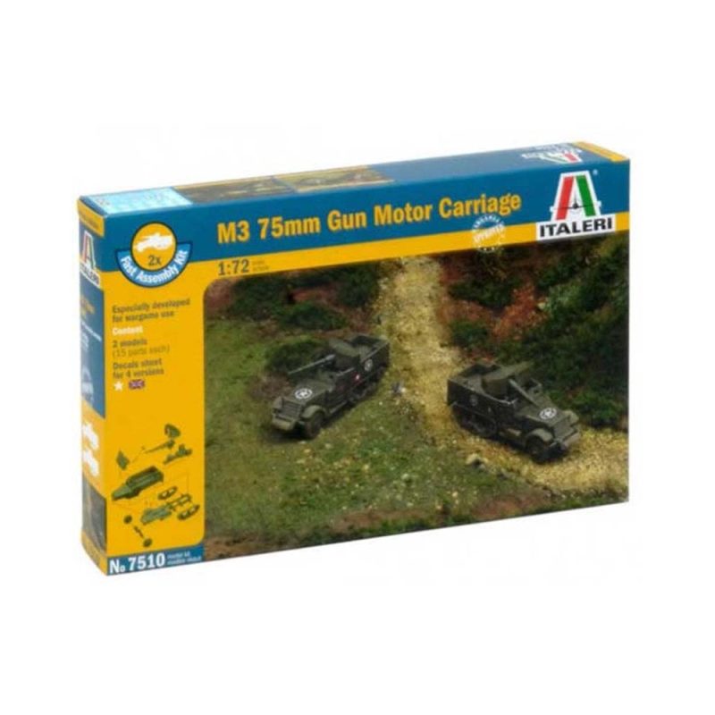 Italeri M3 75mm Half Track (1/72) 7510