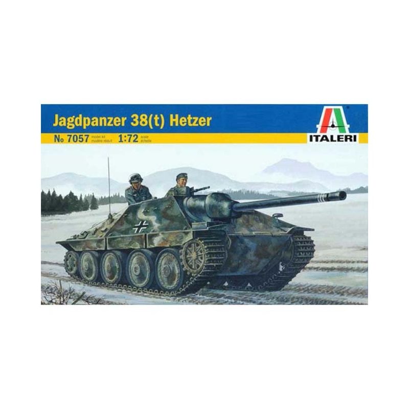 Italeri German Jagdpanzer 38(t) Hetzer (1/72) 7057