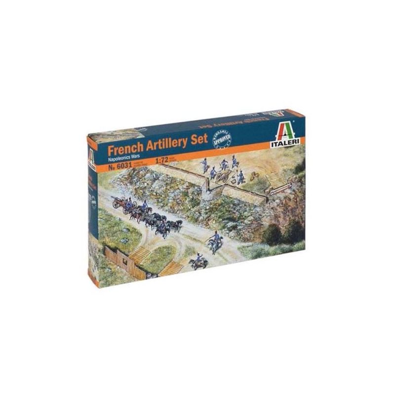 Italeri French Artillery Set - Napoleonic Wars (1/72) 6031