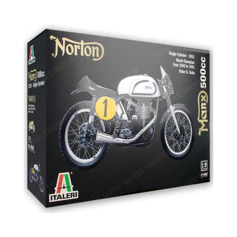 Italeri Norton Manx 500cc 1951 (1/9) 4602