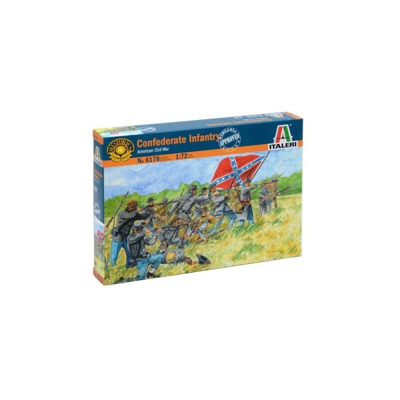 Italeri Confederate Infantry (1/72) 6178