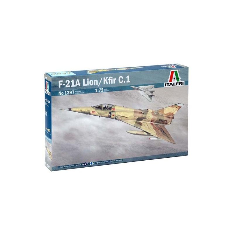 Italeri F-21A LION/KFIR C.1 (1/72) 1397
