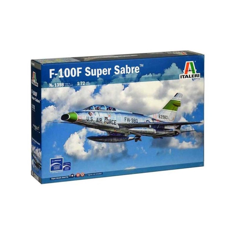 Italeri F-100F Super Sabre (1/72) 1398