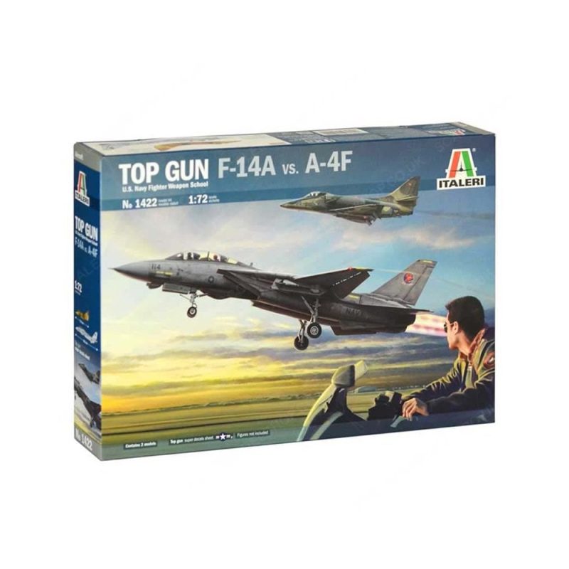 Italeri "TOP GUN" F-14A vs A-4F (1/72) 1422
