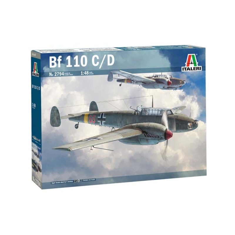 Italeri Messerschmitt Bf-110 C/D (1/48) 2794