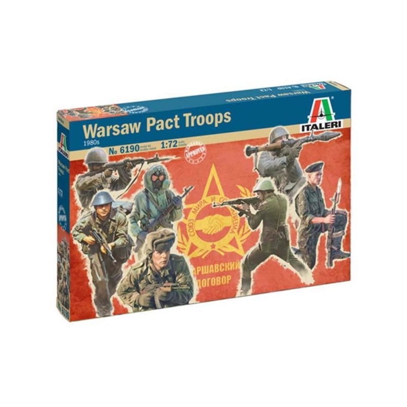 Italeri Warsaw Pact Troops (1980'S) (1/72) 6190