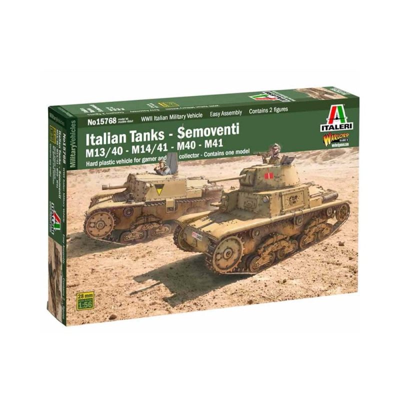 Italeri Semoventi M13/40 - M14/41 - M40 - M41 (1/56) W15768