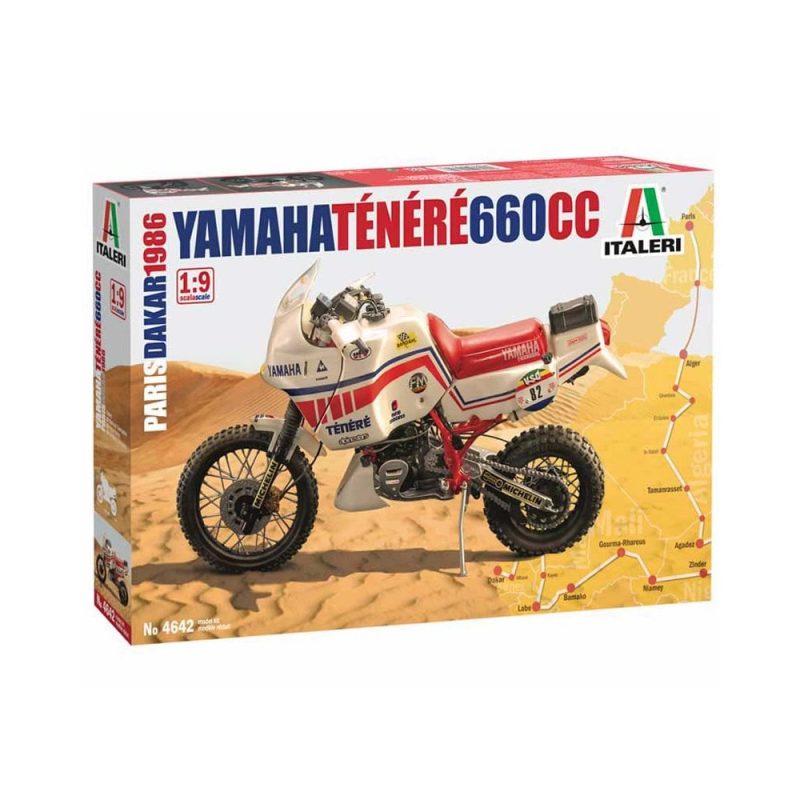 Italeri YAMAHA Tenere 660cc Paris Dakar 1986 (1/9) 4642