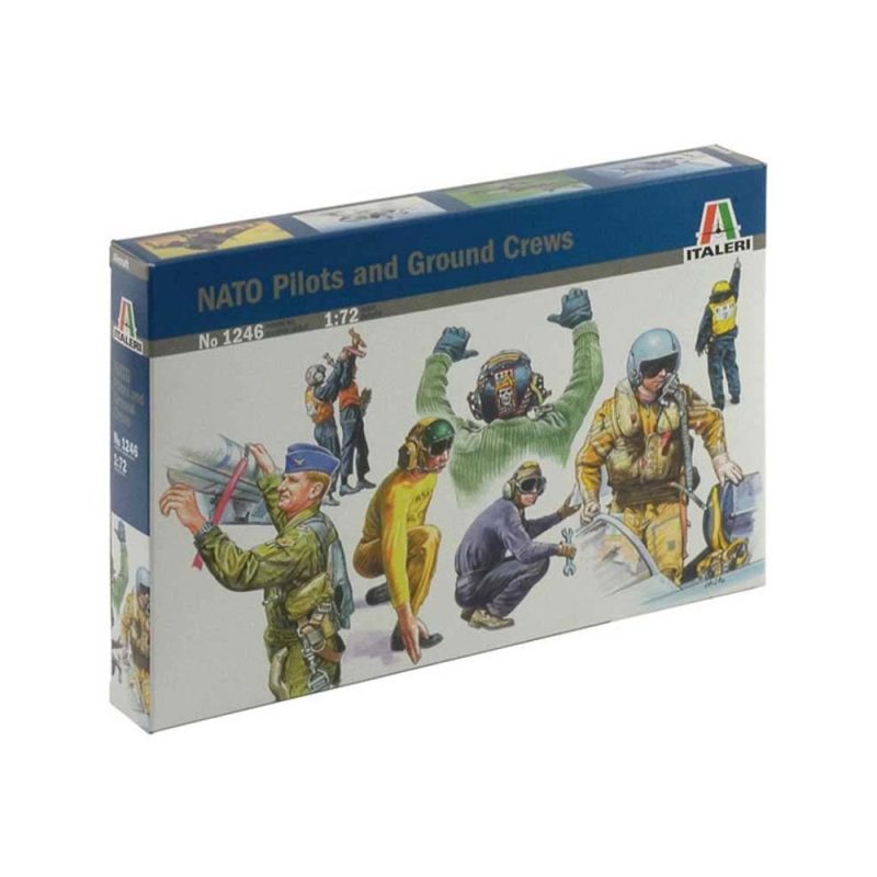 Italeri Nato Pilots And Ground Crew (1/72) 1246