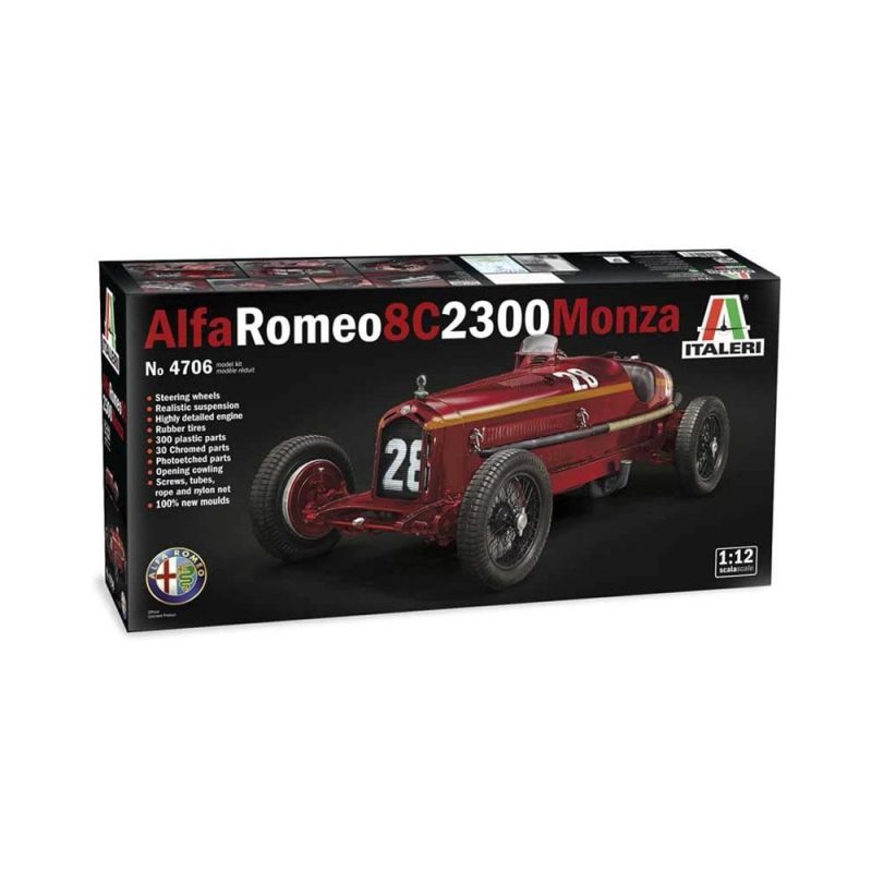 Italeri Alfa Romeo 8C 2300 Monza (1/12) 4706