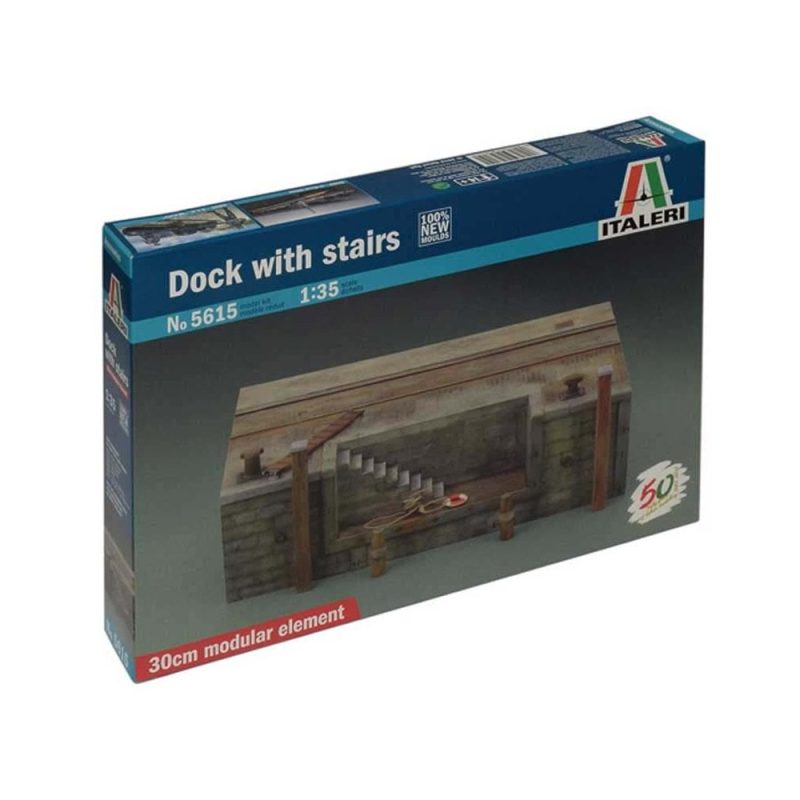 Italeri Dock With Stairs (1/35) 5615