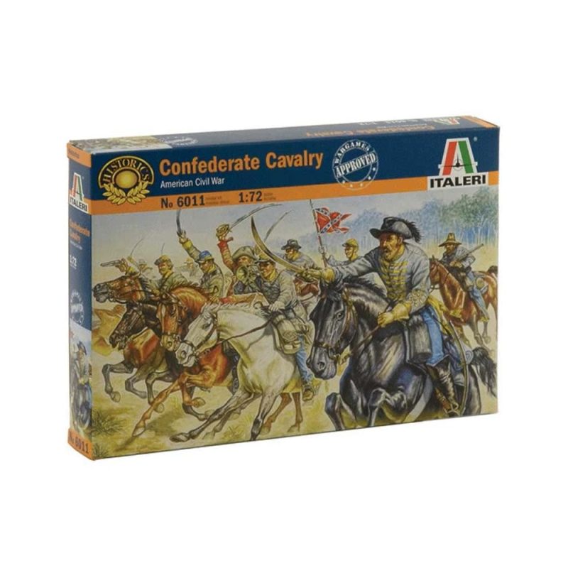Italeri Confederate Cavalry Usa Civil War (1/72) 6011