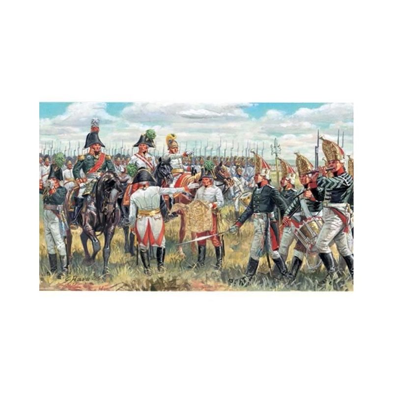 Italeri Napoleonic Wars All Gen Staff (1/72) 6037