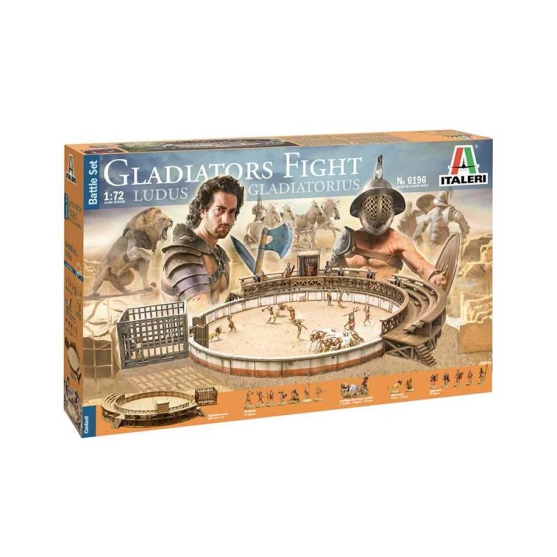 Italeri Gladiators Fight - Battle Set (1/72) 6196