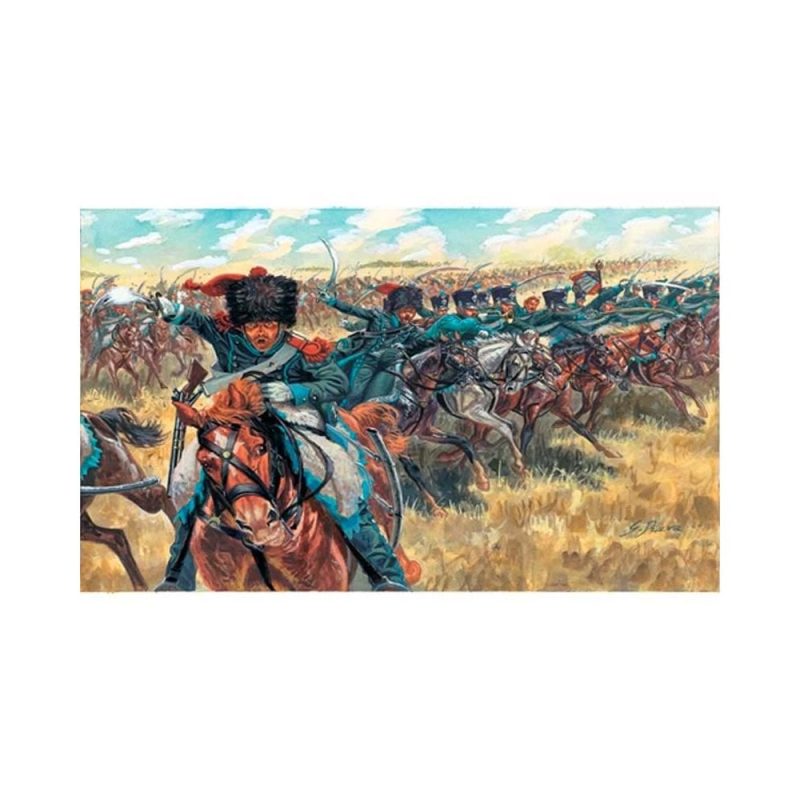 Italeri Napoleonic Wars French Lgt Cav (1/72) 6080