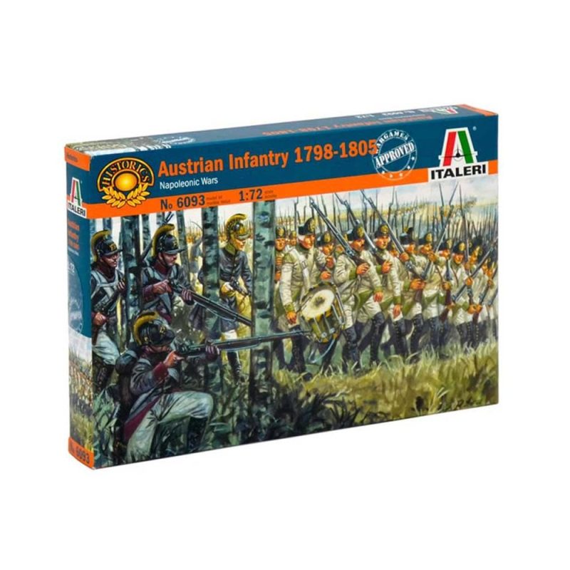 Italeri Napol Wars Aust Inf 1800 (1/72) 6093