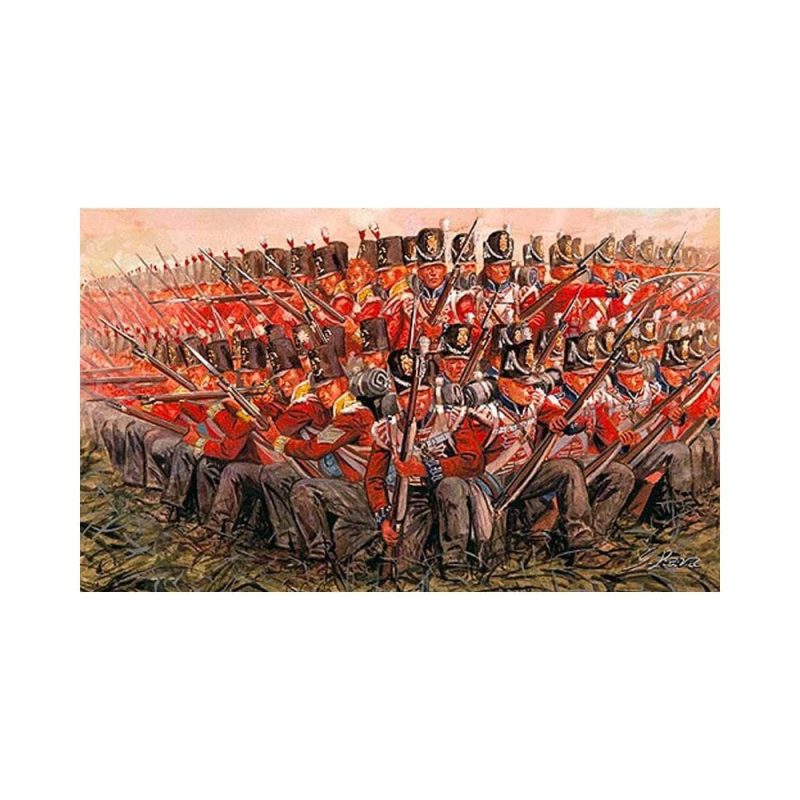 Italeri Napol Wars Brit Inf 1815 (1/72) 6095