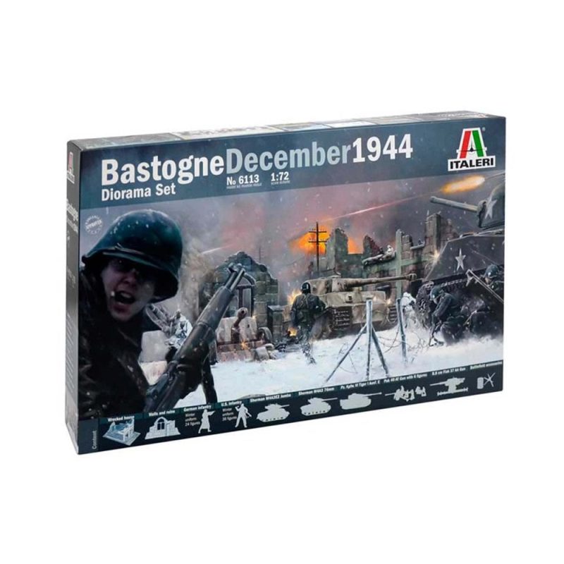 Italeri Battle Of Bastogne Battle Set Dec44 (1/72) 6113