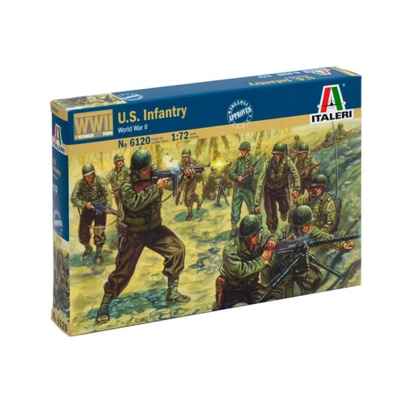 Italeri 2nd WWII American Infantry (1/72) 6120