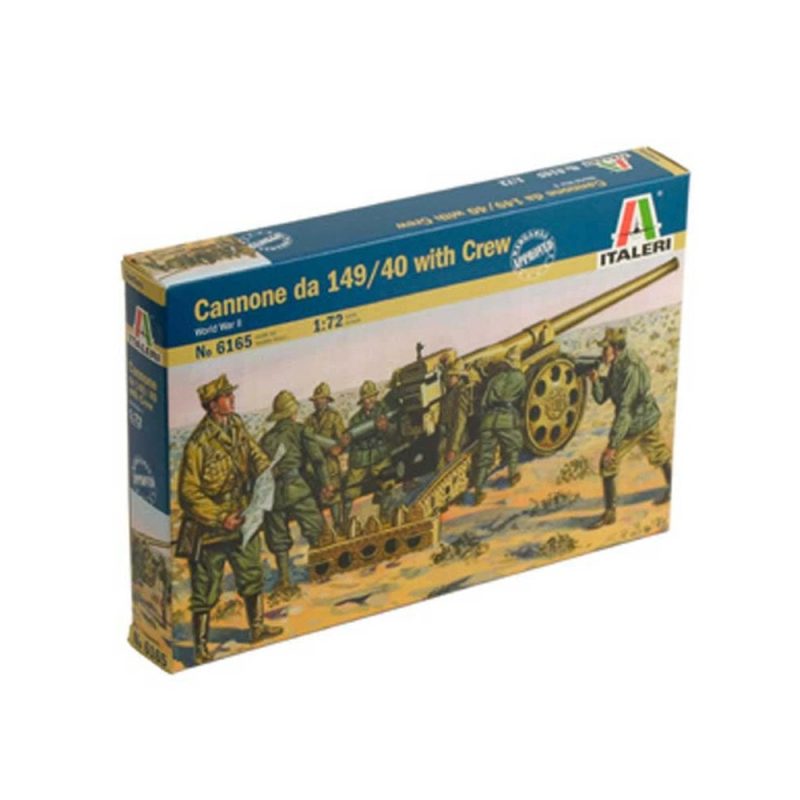 Italeri Italian Cannon 149/40 W Crew (1/72) 6165