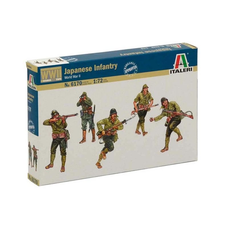 Italeri WWII Japanase Infantry (1/72) 6170