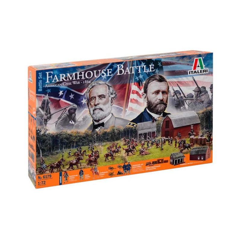 Italeri Civil War Farmhouse Battle (1/72) 6179