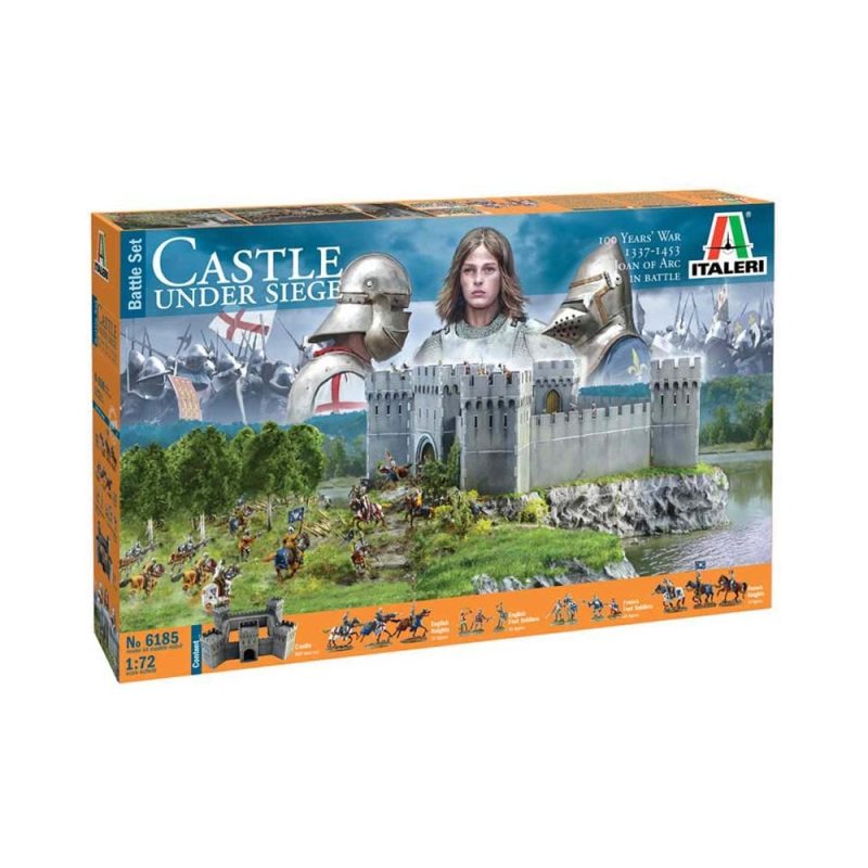 Italeri 100 Year War Castle Under Siege (1/72) 6185