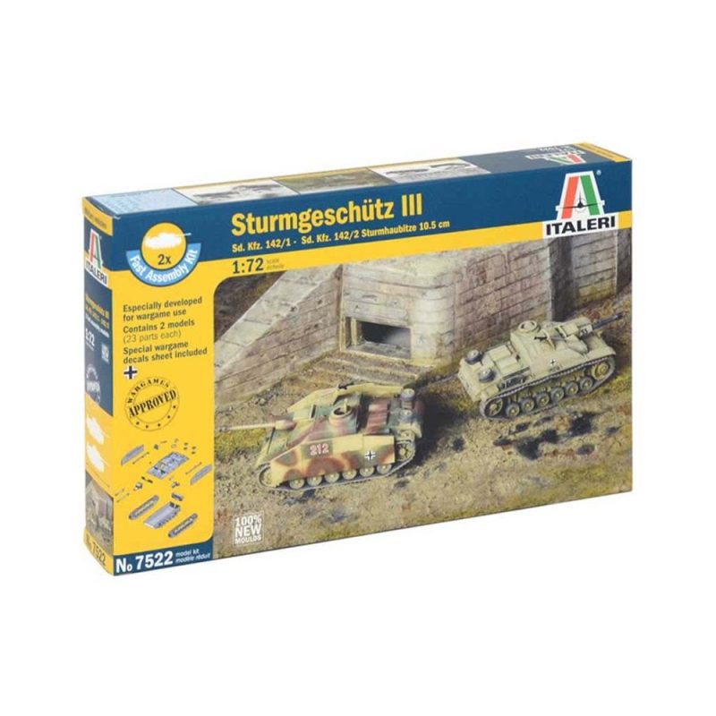 Italeri Sturmgeschutz III (1/72) 7522