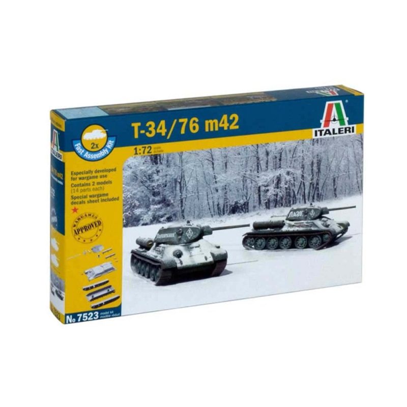 Italeri T34/76 M42 (1/72) 7523