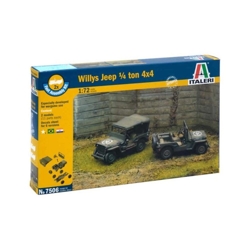 Italeri Willys Jeep (1/72) 7506