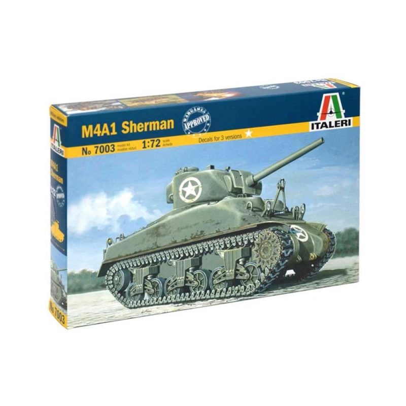 Italeri M4A1 Sherman (1/72) 7003
