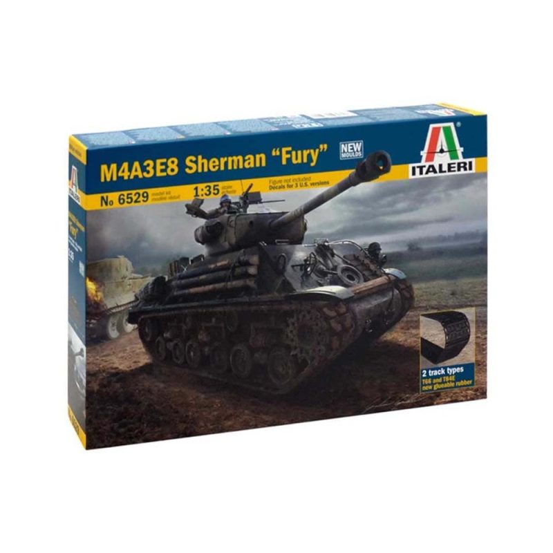 Italeri M4A3E8 Sherman "Fury" (1/35) 6529