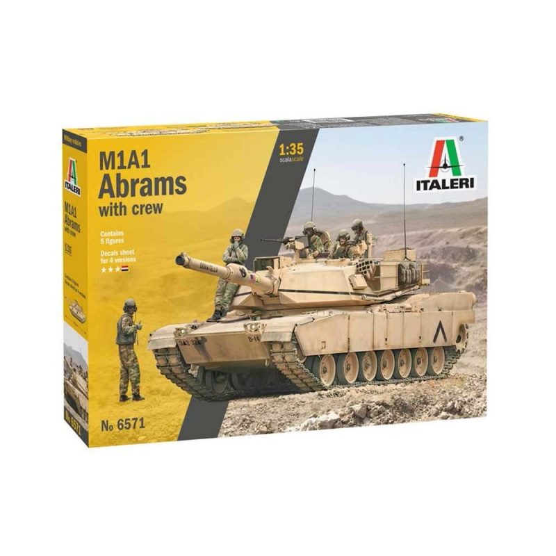 Italeri M1A2 Abrams With Crew (1/35) 6571